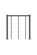 Balustrade-rækværk til Spino Zink Color - Billede 2